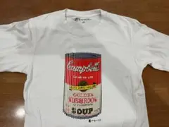 キャンベルスープ　アンディ・ウォーホル　Tシャツ 160cm Ｓサイズ相当