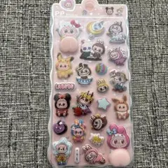 ラブブ　おしりぷくぷくシール