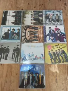 嵐】ARASHI 初回限定CD.DVD セット 8枚 - メルカリ