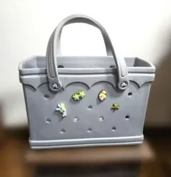 希少★正規ディズニー ジビッツ付 crocs トートバッグ クロックス レアのサムネイル