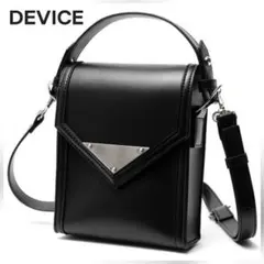 【犬飼京×DEVICE】デバイス メタルプレート 2way ショルダーバッグ