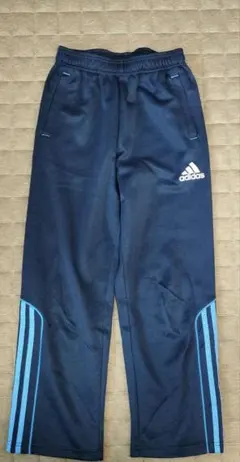【adidas】140サイズ　ネイビー ジャージパンツ