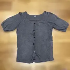 リネン100% カーディガン