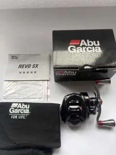 実釣未使用】アブガルシア ロキサーニ HS8-L 左 ベイトリール 箱付き