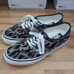 vans エラ フェイクファー ヒョウ柄 レオパード スニーカー - メルカリ