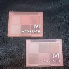 MAD PEACH アイシャドウパレット 2個セット