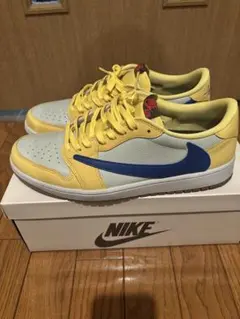 【美中古】Travis Scott Air Jordan1 Canary
