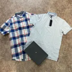 s2130 未使用箱付 トミー Tommy 半袖シャツ インナーセット L