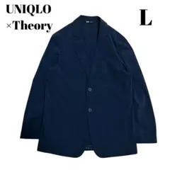 美品✨UNIQLO × Theory（L）感動ジャケット　冠婚葬祭　ブラック　黒