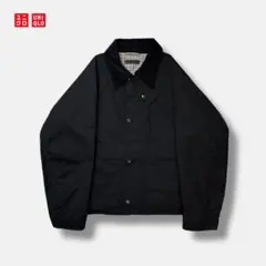 ユニクロ　ユーティリティショートブルゾン　未使用　ブラック　Lサイズ ユニクロ 2023 ユーティリティショートブルゾン ブラック L