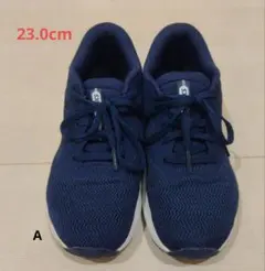 ASICS　アシックス スニーカー ネイビー 23cm