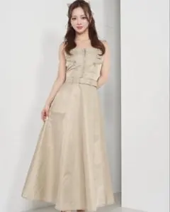 Darich ナイロンジャンパーロングワンピース