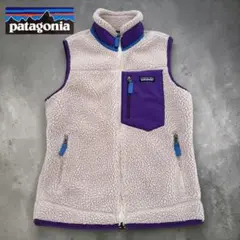 patagonia パタゴニア クラシック レトロX フリースベスト パープルS