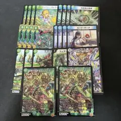 デュエマ　DMCガイアハザード　デッキ CS優勝構築】ガイアハザード退化 40枚セットの通販 トレカ