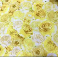 輸入生地 Lemon Bouquet 総柄