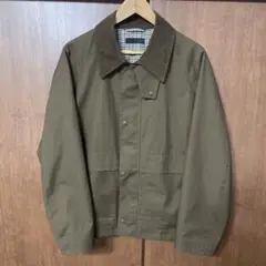 ユニクロ　ユーティリティショートブルゾン　ブラウン　L 美品　バブアー　タイプ