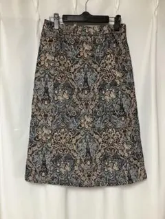 バビロン　ペイズリー柄　スカート