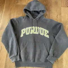 【S/M】チャンピオンスウェットパーカー　チャコールグレー