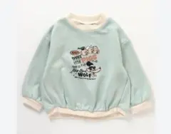 アプレ♪ディズニー三匹の子豚がかわいいスエット120cm