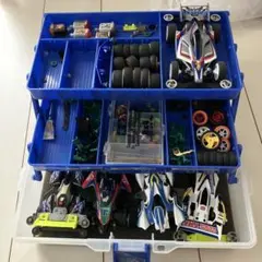 【即購入OK】タミヤ ミニ四駆　引退セット　収納BOX 車体4台　部品等 2025年最新】ミニ四駆 引退の人気アイテム - メルカリ