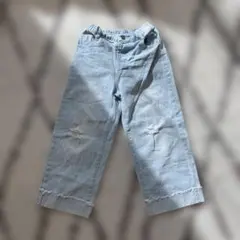 ダメージジーンズ（ライトブルー）