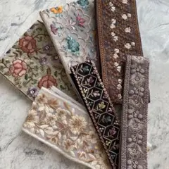 28. インド刺繍リボン　復帰セット
