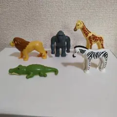 s*o様 動物フィギュアセット 5体　プラスチック
