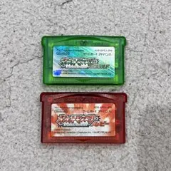 ゲームボーイアドバンス ソフト ポケットモンスター エメラルド・ルビーセット