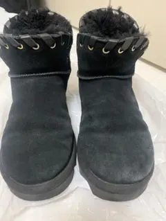 UGG ブラック ムートンブーツ