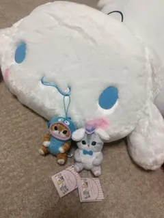 シナモロールBIGぬいぐるみmofusand Sanrio コラボ