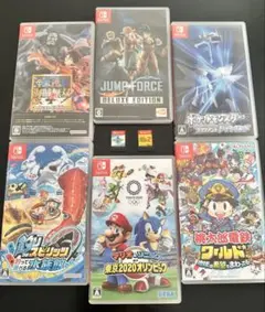 【まとめ売り】Nintendo Switch ソフト 8本