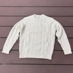 ケーブルニット ニット