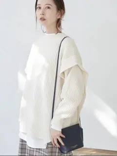 ROPE' PICNIC マシンウォッシャブルマルチWAYカーディガン 4way