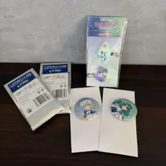 セーラームーン ヘアクリップ、缶バッジ ウラヌス・ネプチューンセット⭐︎