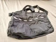 LeSportsac　レスポ　ブラック ボストンバッグ