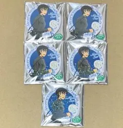 名探偵コナン 缶バッジ 花束ver. 佐藤 5点