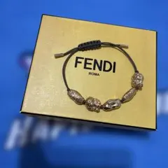 モ*ん様 FENDI スフィア ブレスレット ブラウン 8AL161ATVZF1 モ*ん様 FENDI スフィア ブレスレット ブラウン 8AL161ATVZF1 - メルカリ