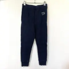 【キューブシュガー】スウェットパンツ ワッフル生地 綿混 ウエストゴム M