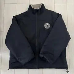 大人気❗️ kutir 2wayリバーシブルナイロンボアブルゾン　ブラック系 s