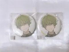 アオペラ オンラインくじ 缶バッジ 深海ふかみ 2点