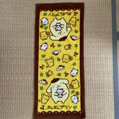 ポムポムプリン タオル 34x80cm 日本製