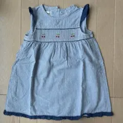 週末お値下げ　ファミリア ワンピース 90