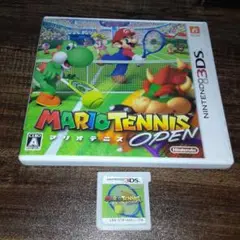 ポ【動作確認済】マリオテニス オープン【３ＤＳ】