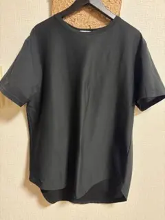 soe books Round Hem Tall T-Shirt ブラックのサムネイル