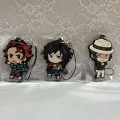 鬼滅の刃 カプセルラバーストラップ 竈門炭治郎 冨岡義勇 鬼舞辻無惨