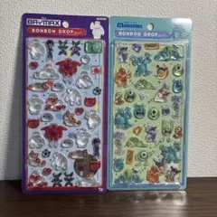 ベイマックス モンスターズインク ボンボンドロップシール 2種セット