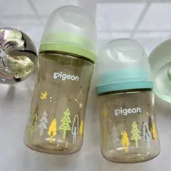 Pigeon 母乳実感プラスチック製哺乳瓶 tree 240ml 160ml