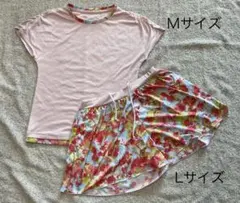 プリンス　花柄セットアップ　M/Lサイズ