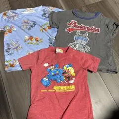 アンパンマン Tシャツ 3枚セット 100cm