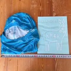 KM4K PARADICE カモシカ バラクラバ ステッカー大 スノーボード